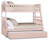 Charleston Pink Trundle Bunk Bed