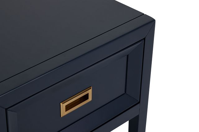 Ryder Dark Blue Nightstand