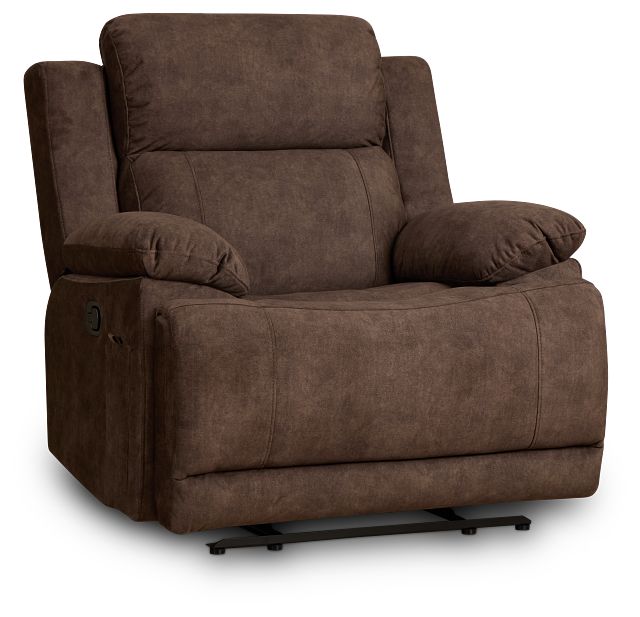 Benson Brown Micro Recliner