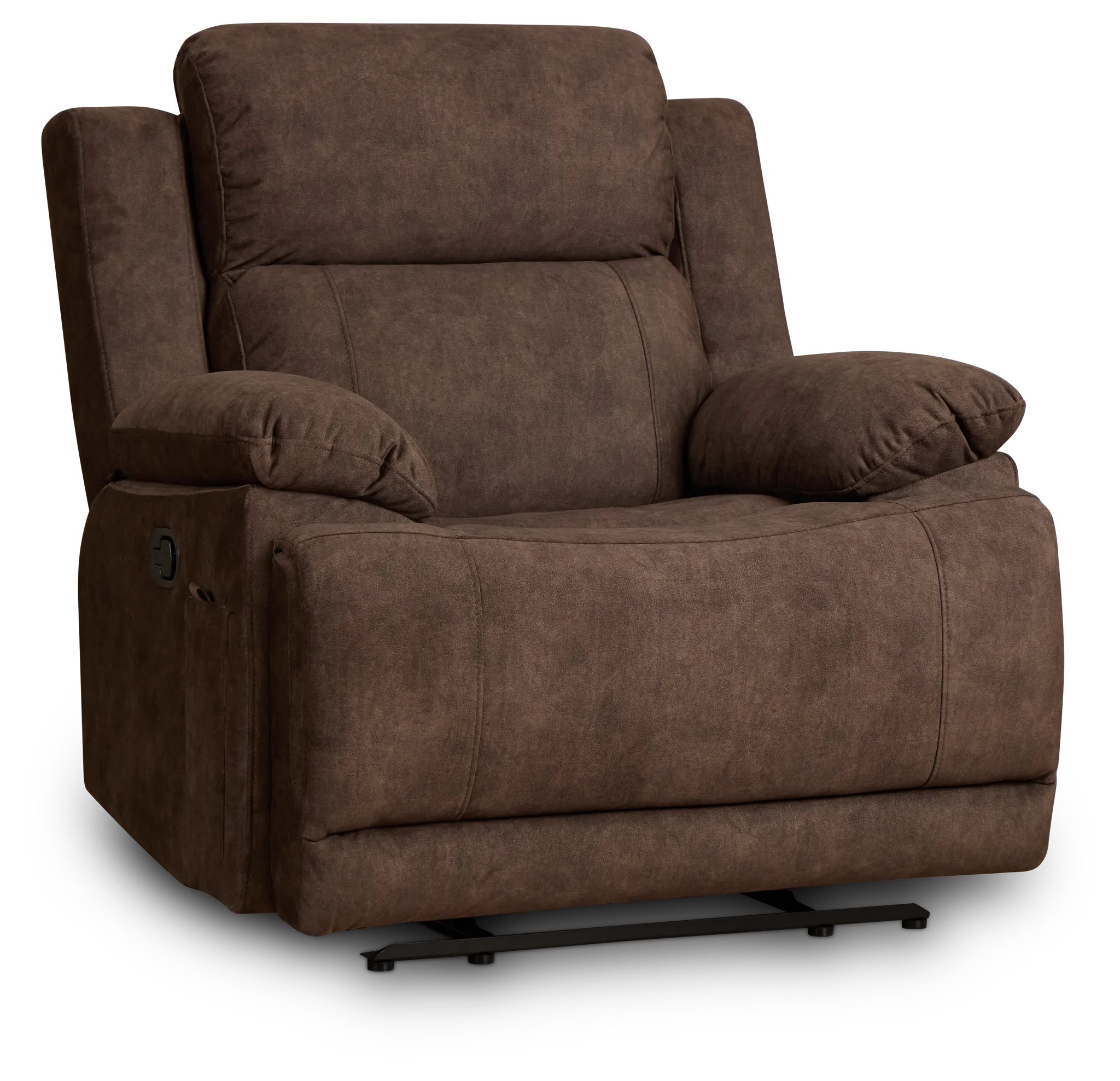 Benson Brown Micro Recliner