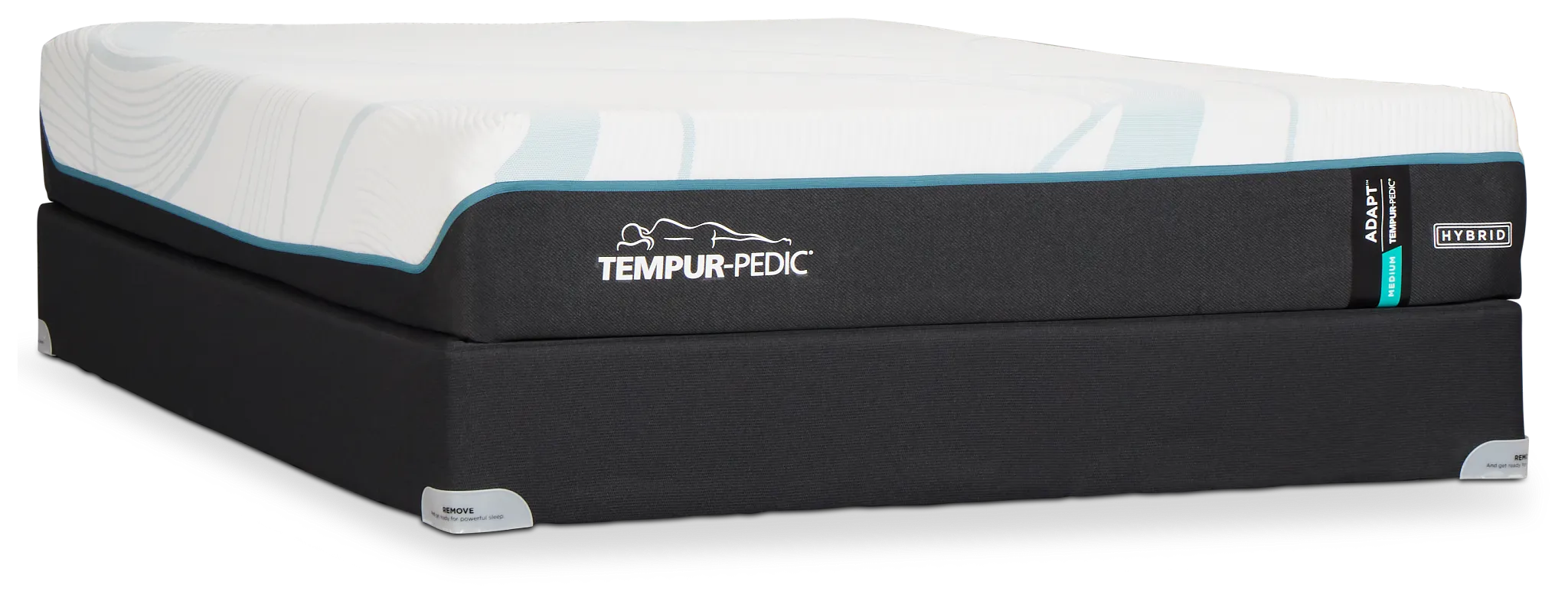 Tempur-pedic Tempur-adapt Medium Hybrid Mattress Set