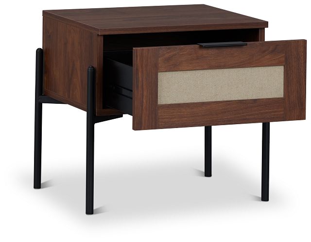 Walker Dark Tone 1-drawer End Table