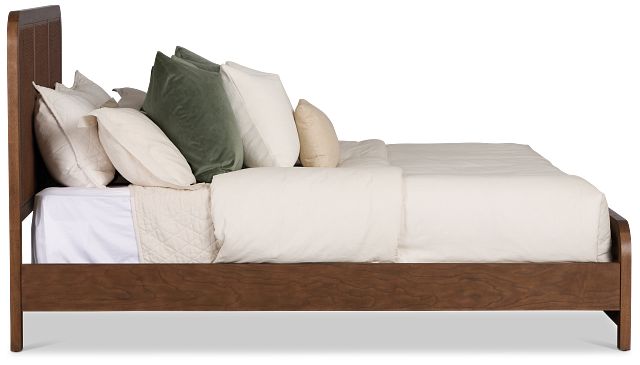 Pacific Mid Tone Platform Bed