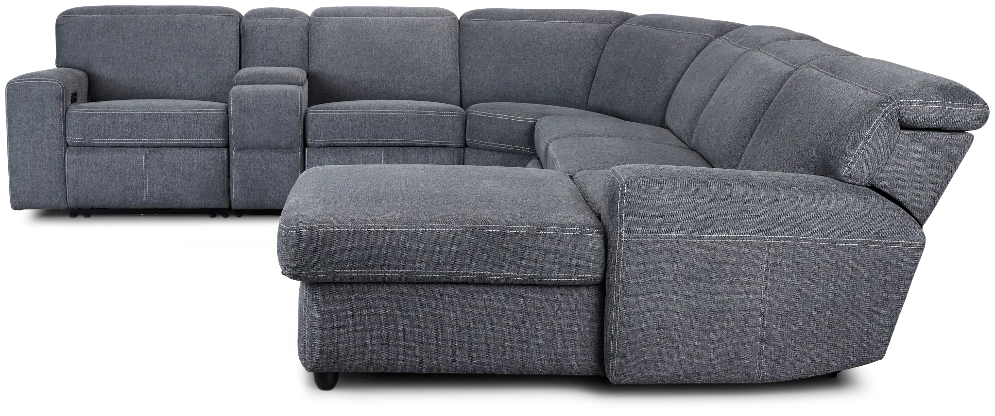 Callum Dark Gray Storage Medium Right Triple Power Chaise Sleeper Sectional Callum Dark Gray Storage Medium Right Triple Power Chaise Sleeper Sectional