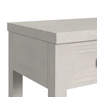 Sansa White Sofa Table