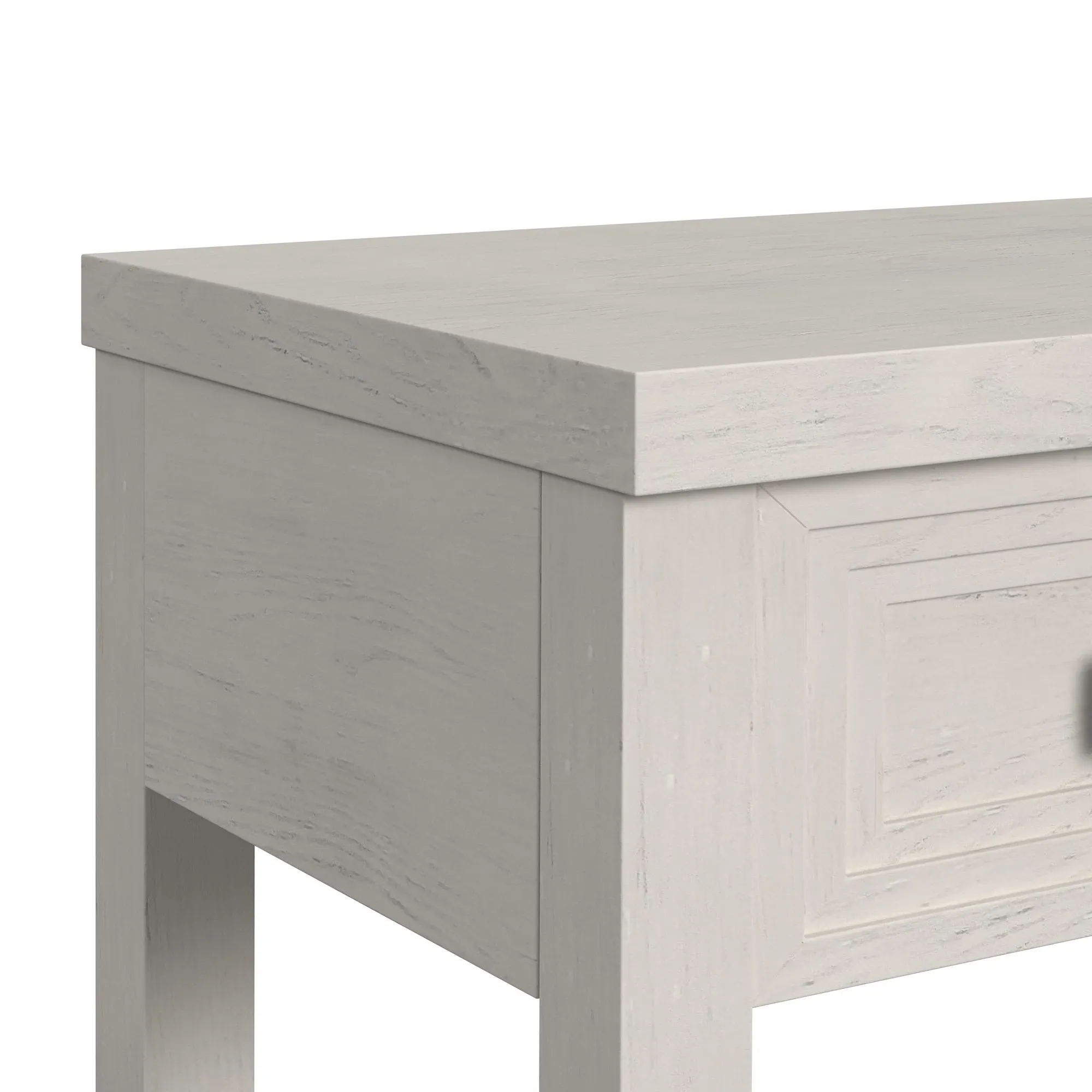 Sansa White Sofa Table