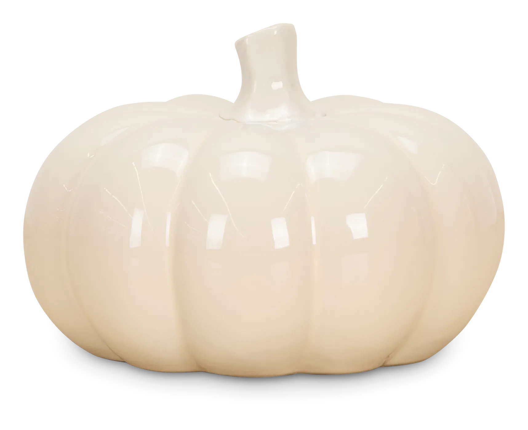 Pumpkin White Medium Tabletop Accessory