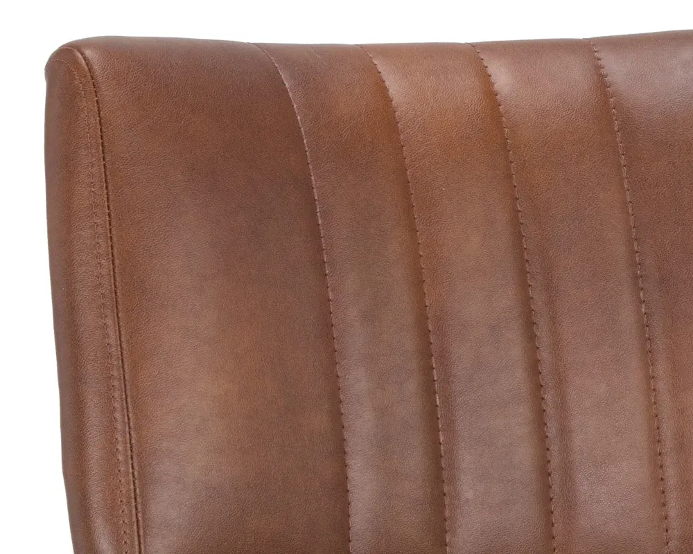 Breann Brown Upholstered Side Chair
