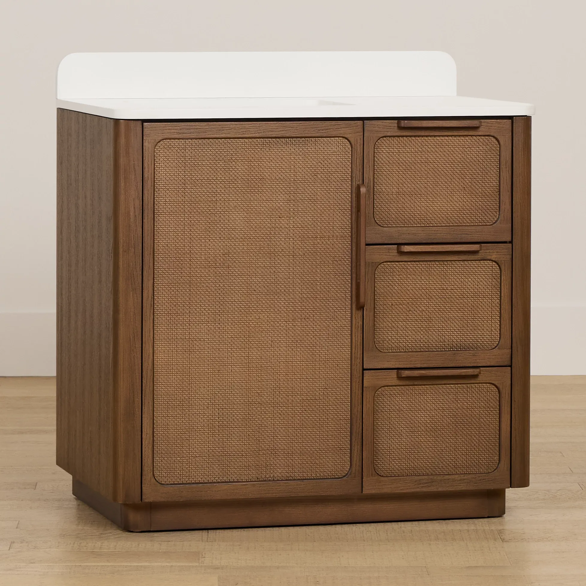 Pacific Mid Tone 36" Single Bathroom Vanity