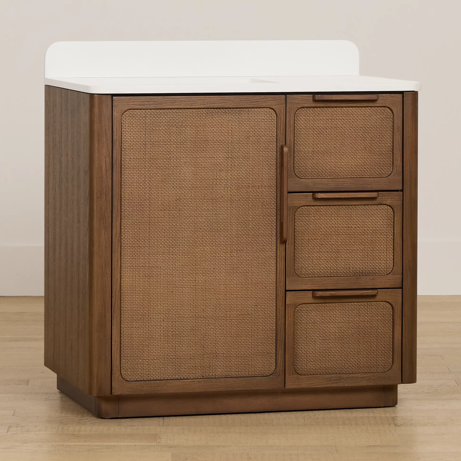 Pacific Mid Tone 36" Single Bathroom Vanity Pacific Mid Tone 36" Single Bathroom Vanity