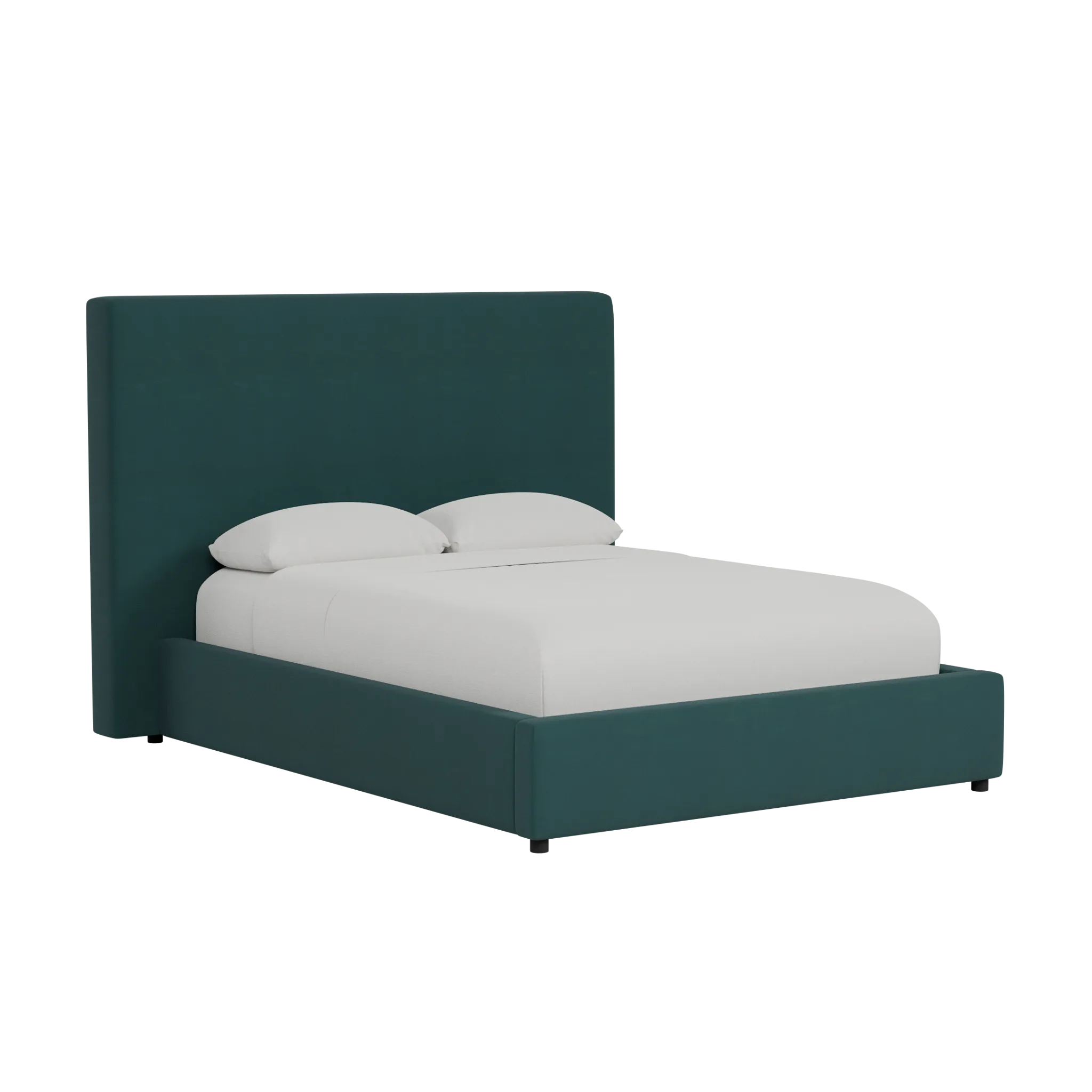 Grayton Joya Green 54" Upholstered Platform Bed