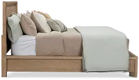 Alton Light Tone Platform Bed