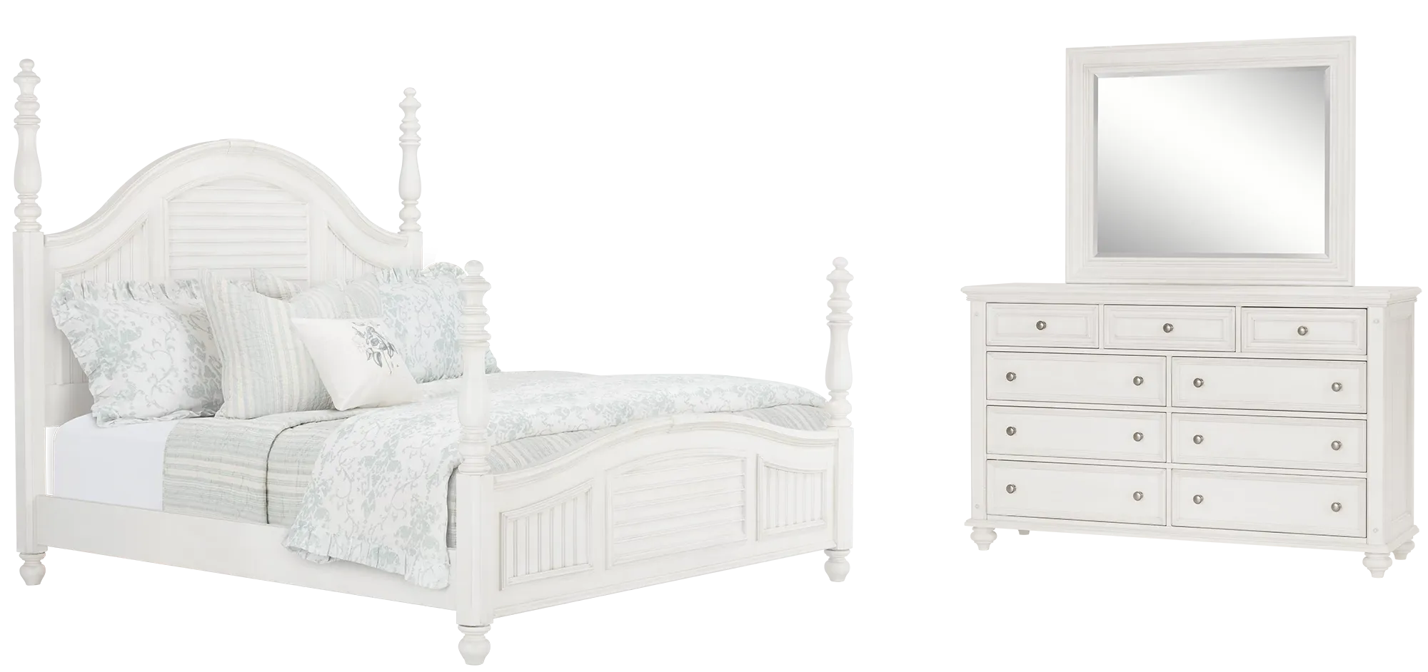 Savannah Ivory Poster Bedroom