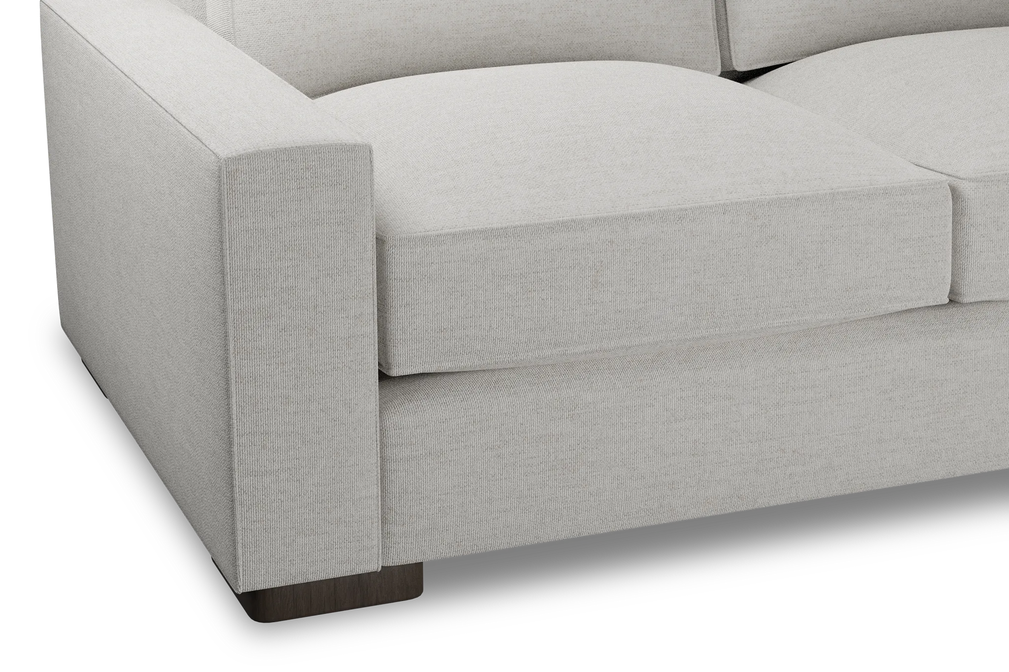 Edgewater Maguire Ivory Medium Two-arm Sectional