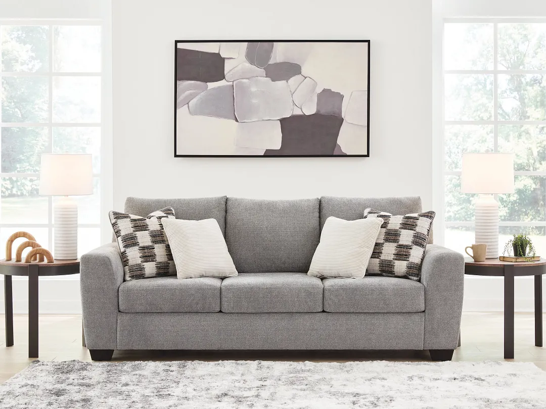 Loreo Light Gray Micro Sofa