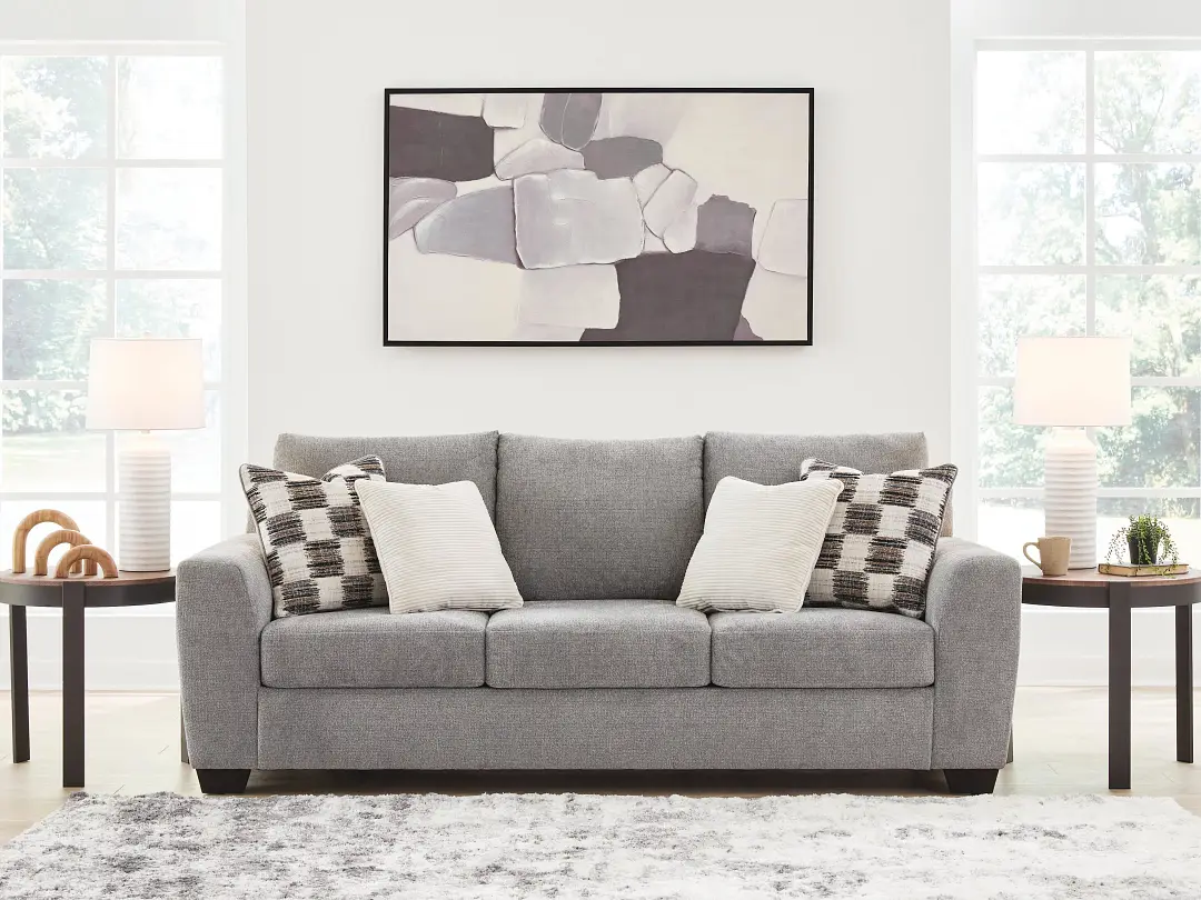 Loreo Light Gray Micro Sofa Loreo Light Gray Micro Sofa