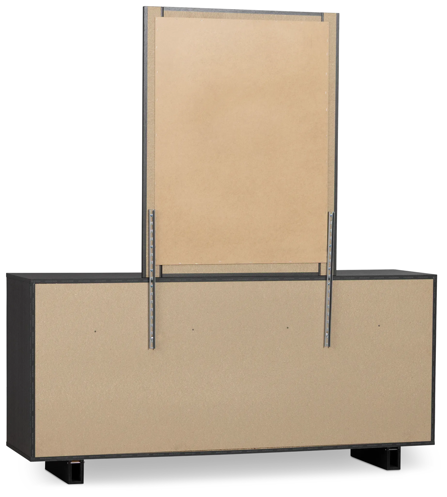 Everett Gray Dresser & Mirror