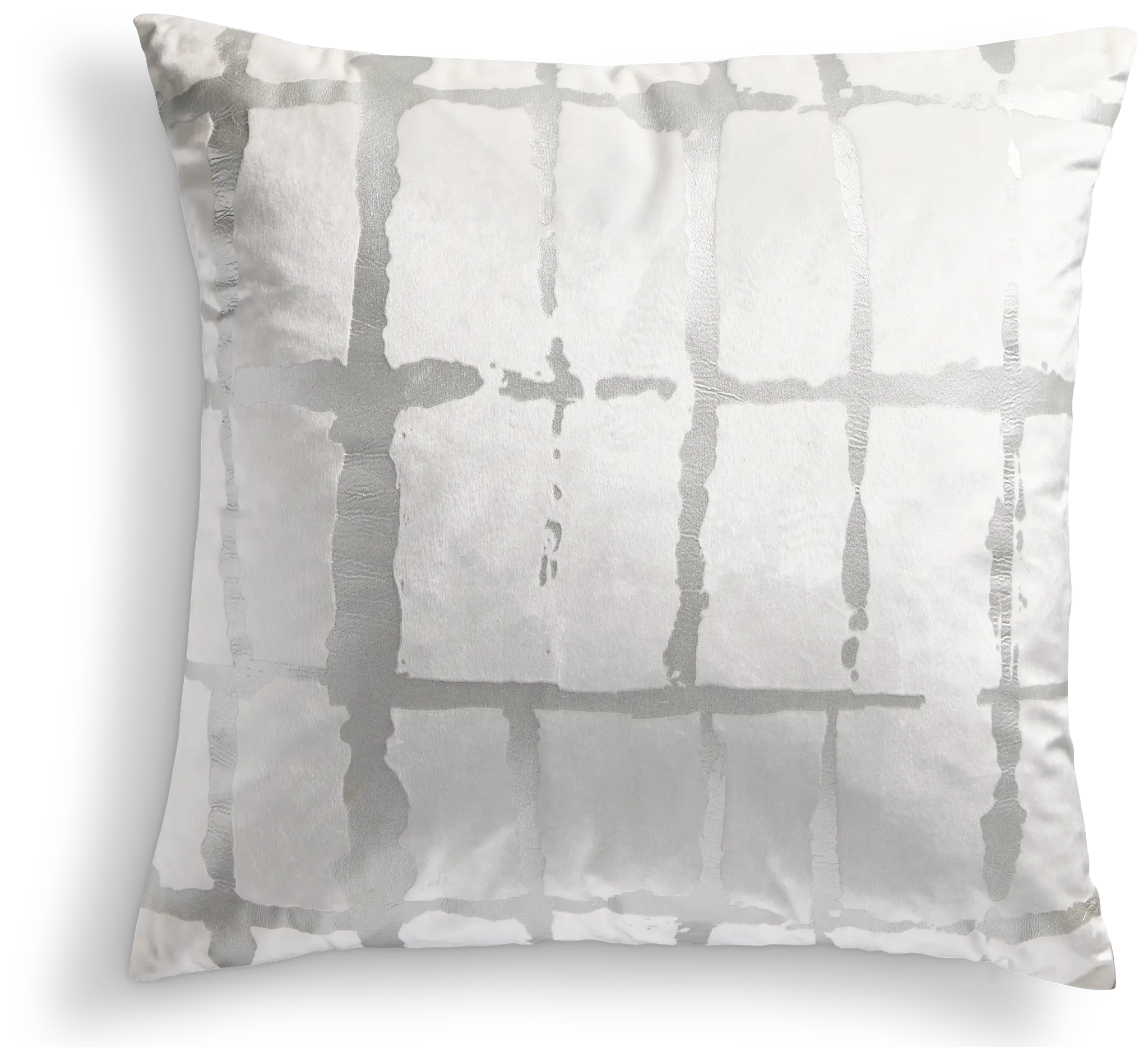 Kylee Silver 22" Accent Pillow Kylee Silver 22" Accent Pillow