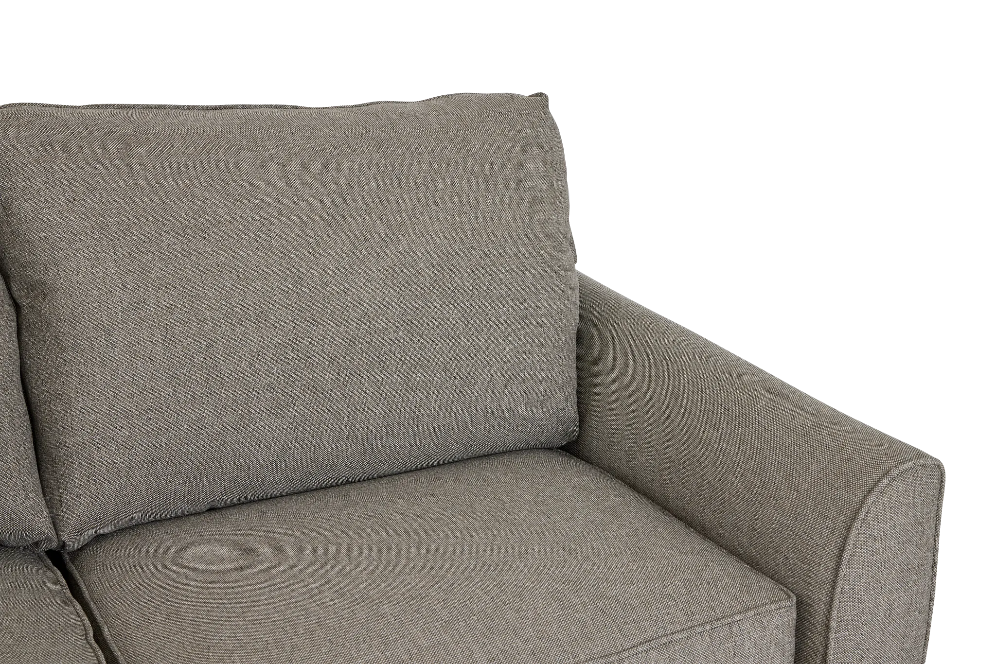 Asheville Brown Fabric Memory Foam Sleeper