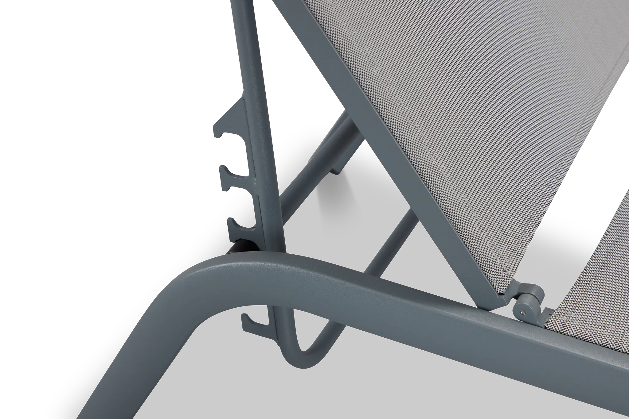 Riviera Gray Sling Chaise Riviera Gray Sling Chaise