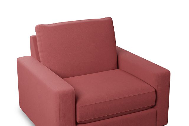 Edgewater Haven Red Swivel Chair