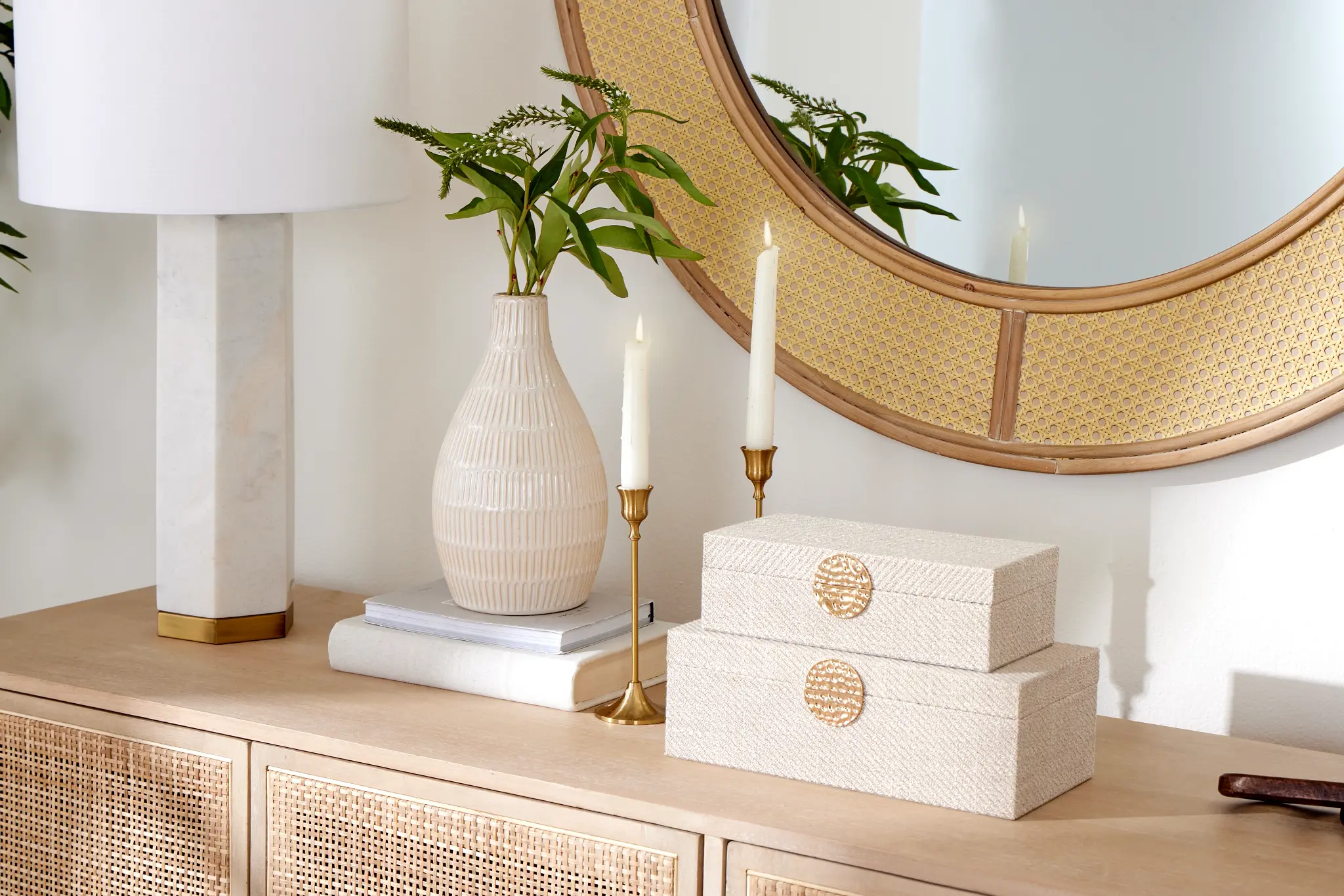 Malibu Light Tone Credenza Malibu Light Tone Credenza