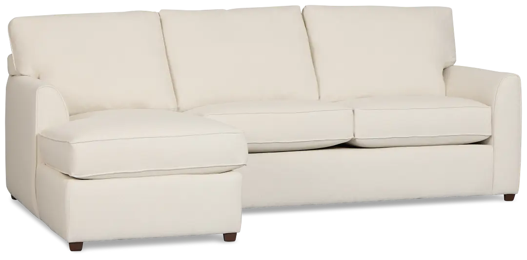 Tate Light Beige Fabric Left Chaise Sectional Tate Light Beige Fabric Left Chaise Sectional