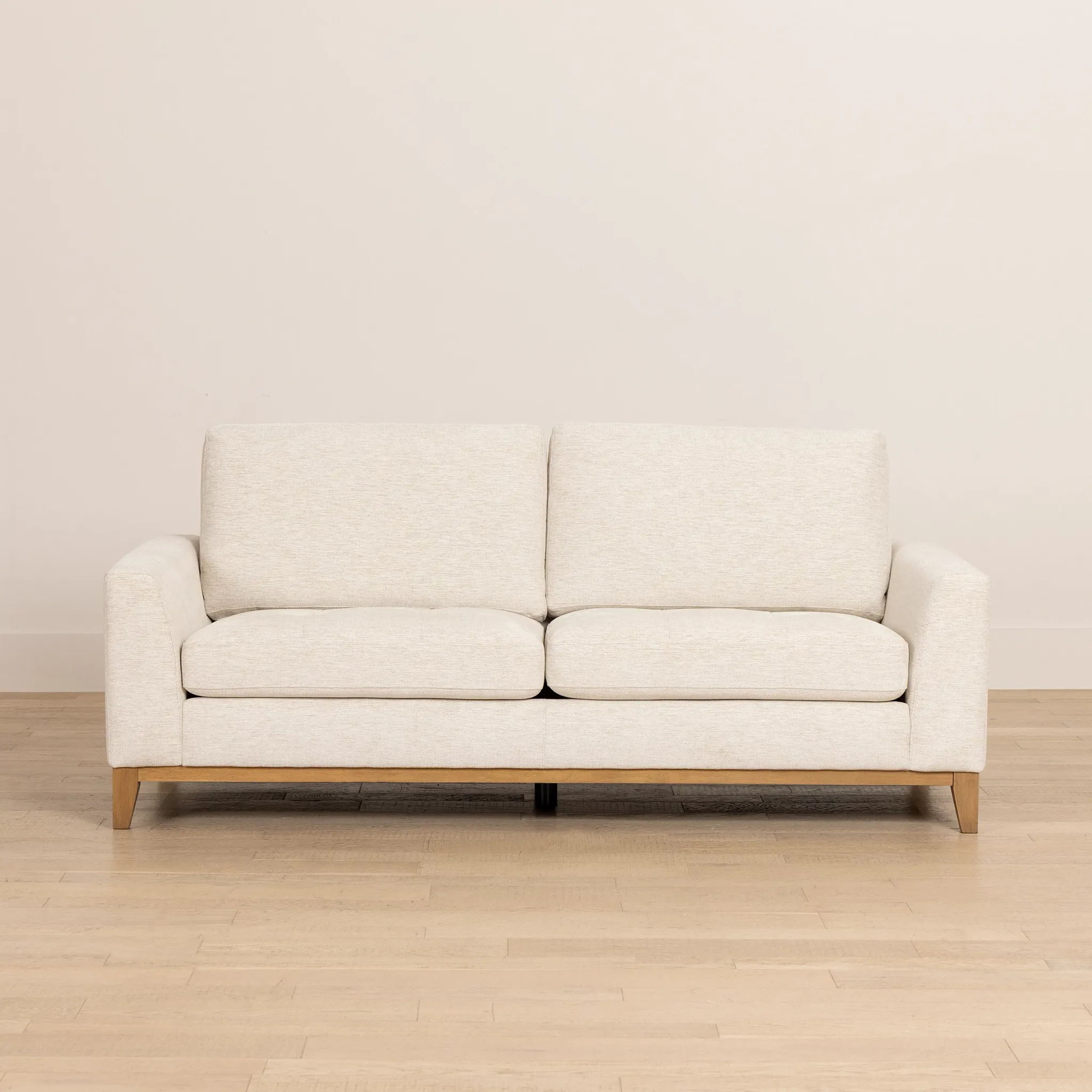 Maisie Light Brown Fabric Sofa