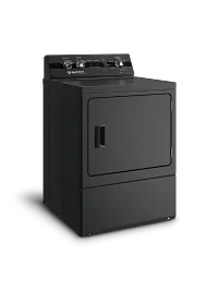 Speed Queen 5004 Series Black Front Load Electric Dryer