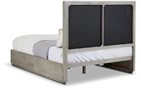 Madden Light Tone Wood Platform Storage Bed