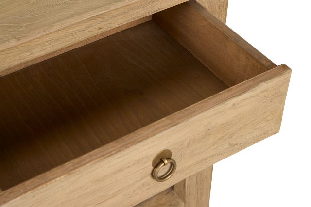 Kalias Light Tone 2-drawer Console Table