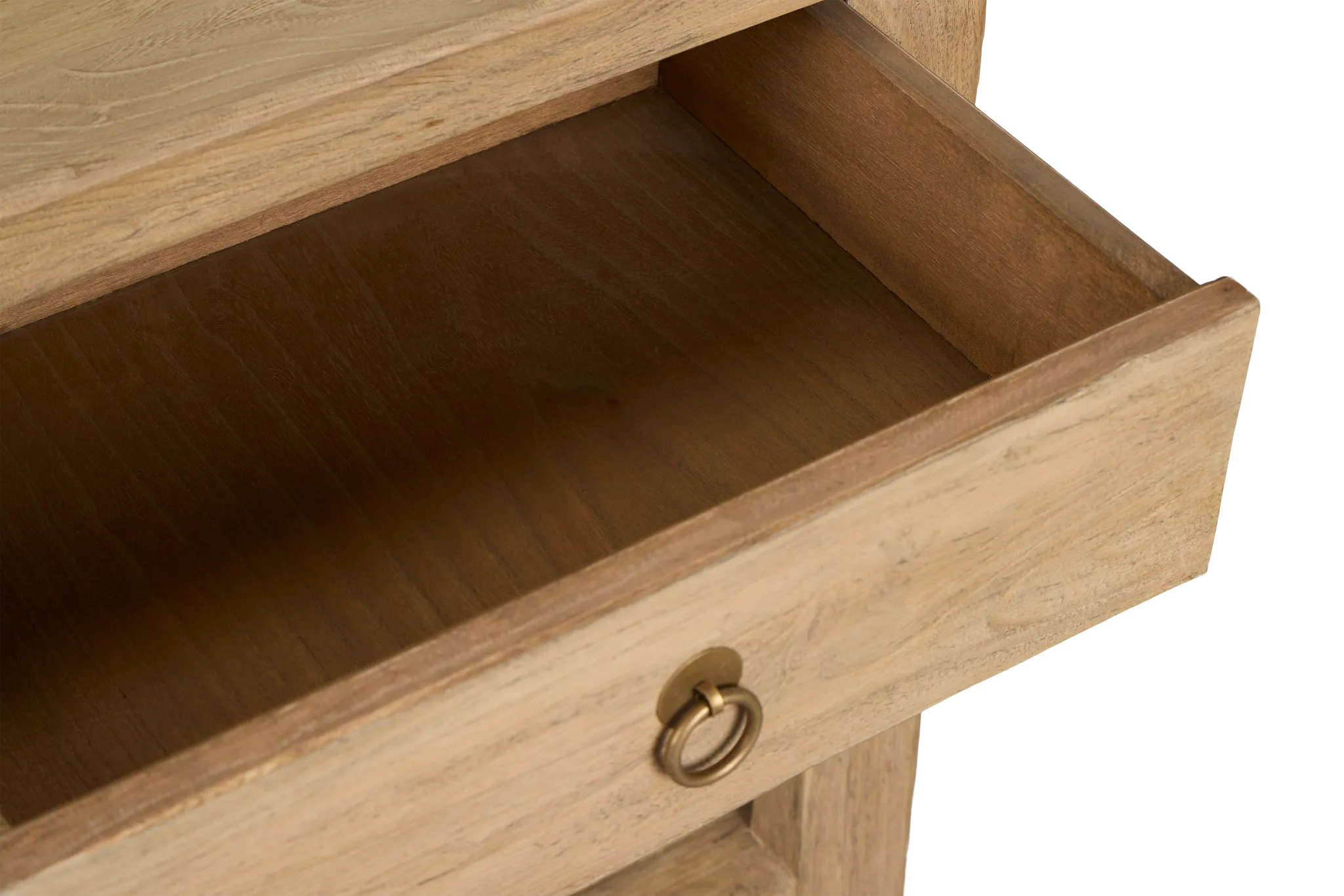 Kalias Light Tone 2-drawer Console Table