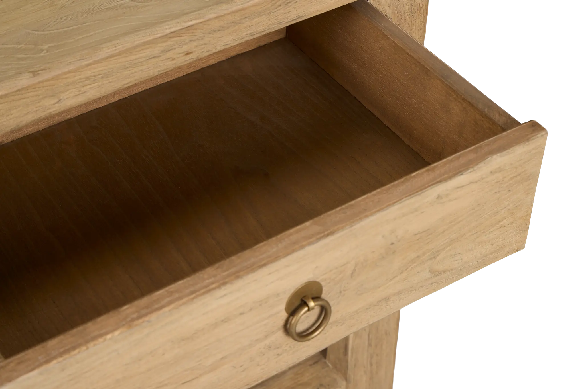 Kalias Light Tone 2-drawer Console Table Kalias Light Tone 2-drawer Console Table