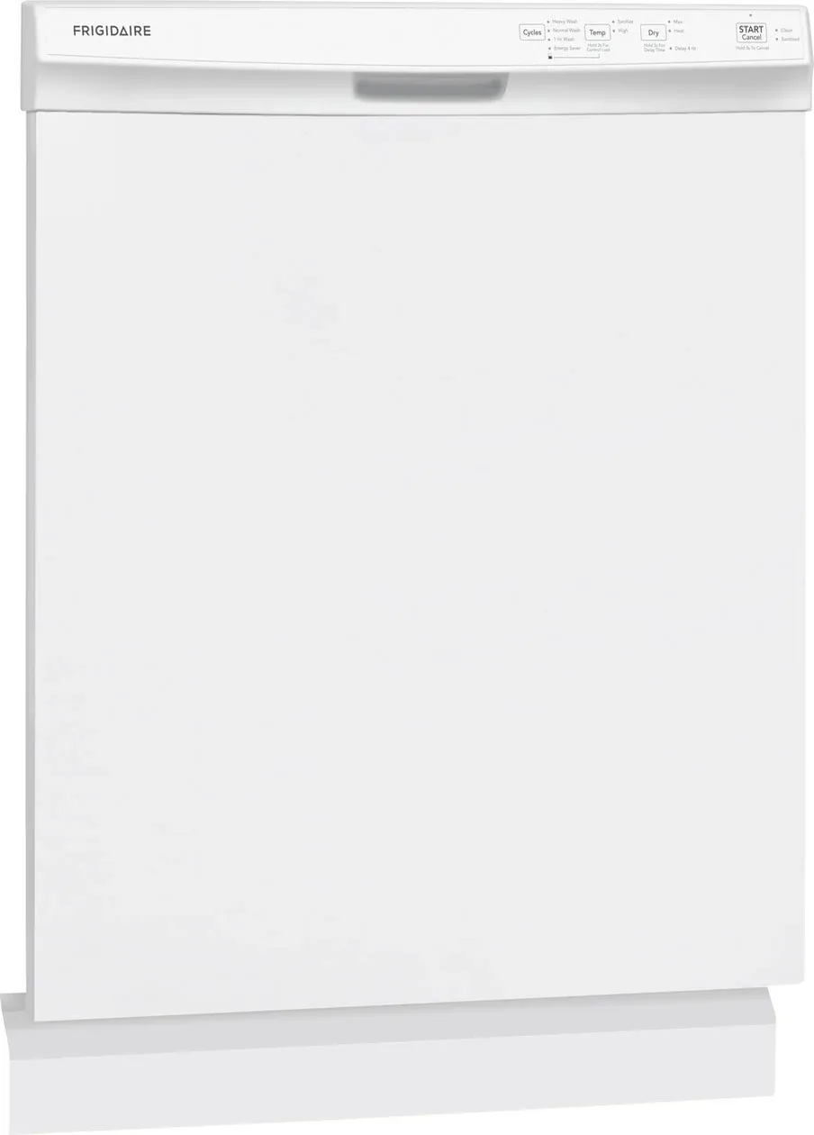 Frigidaire 4314 Series White 24" Built In Dishwasher