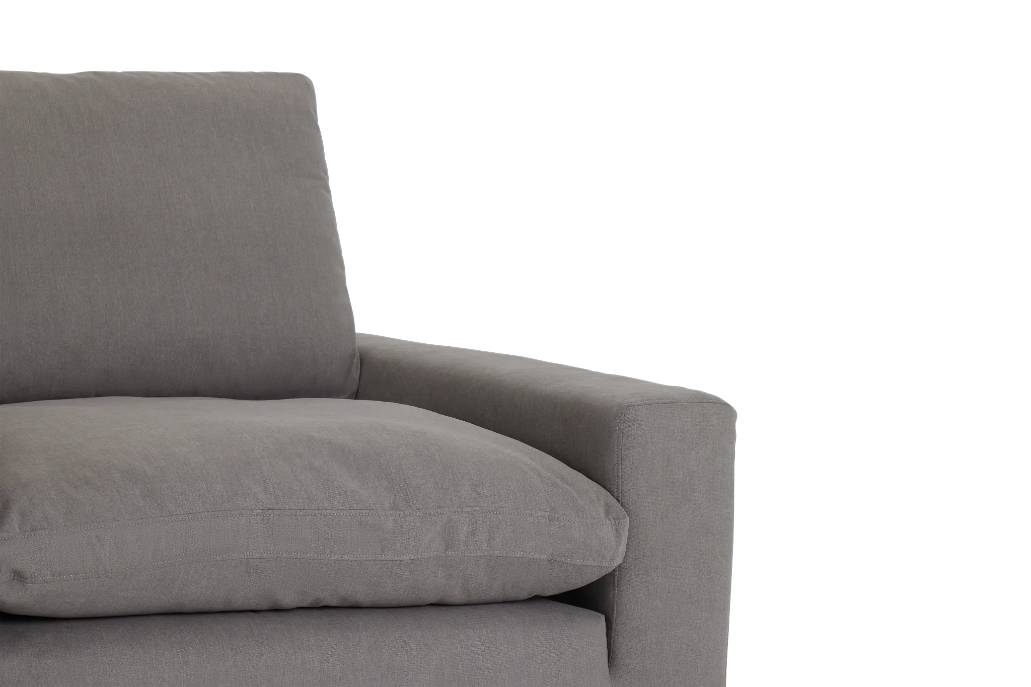 Nixon Light Gray Fabric Chair