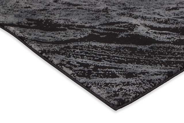 Anelo Black 10x13 Area Rug