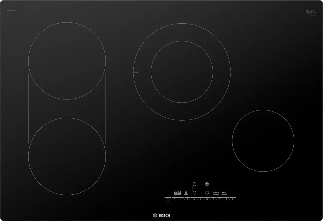 Bosch 800 Series Black 30" Electric Cook Top Bosch 800 Series Black 30" Electric Cook Top