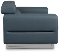 Drew Dark Blue Micro Loveseat
