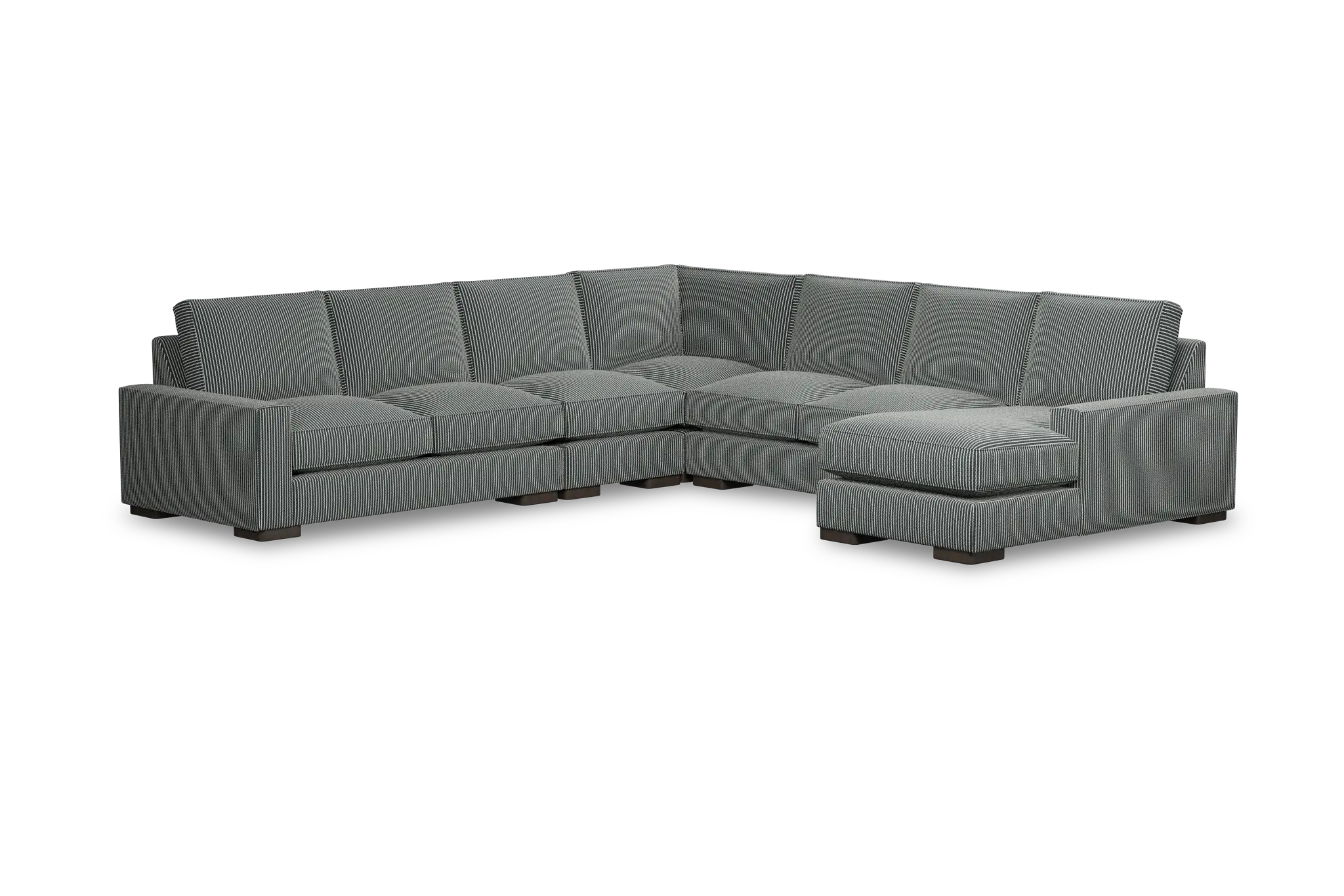 Edgewater Lucy Navy Large Right Chaise Sectional Edgewater Lucy Navy Large Right Chaise Sectional