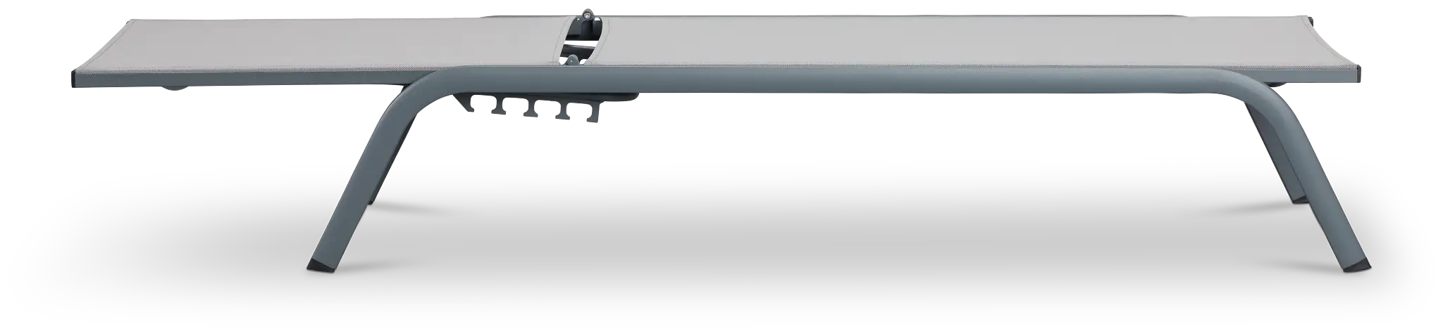 Riviera Gray Sling Chaise Riviera Gray Sling Chaise