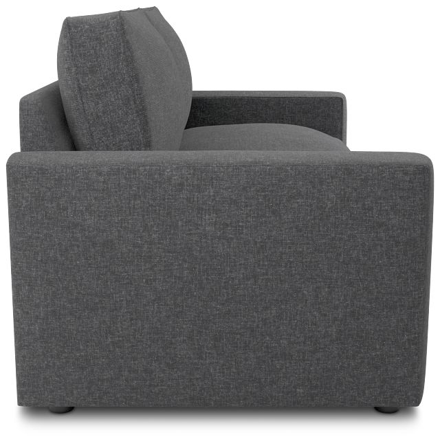 Siesta Delray Dark Gray Fabric Cooling Memory Foam Sleeper