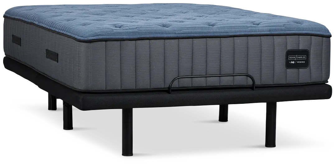 Kevin Charles By Sealy Reserve Lux Firm Elite Adjustable Mattress Set