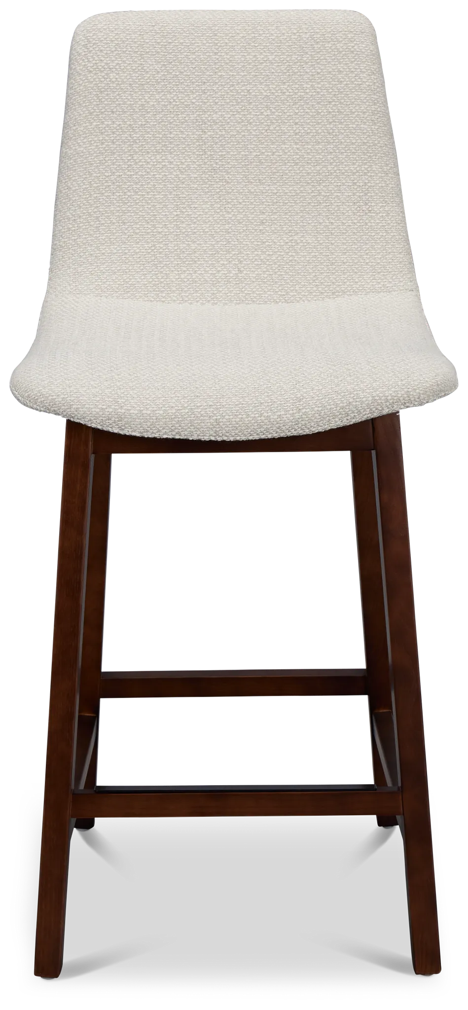 Hamilton Light Beige Fabric 24" Upholstered Barstool