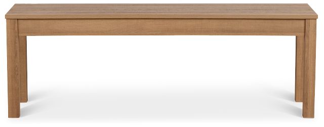 Delray Light Tone Dining Bench