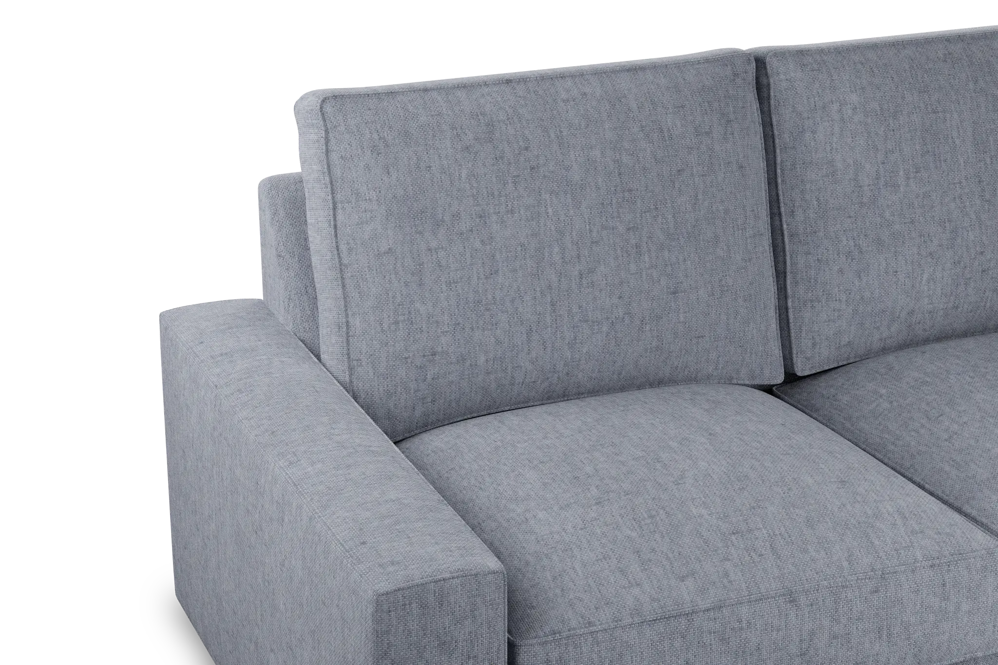 Edgewater Elevation Gray Large Two-arm Sectional Edgewater Elevation Gray Large Two-arm Sectional