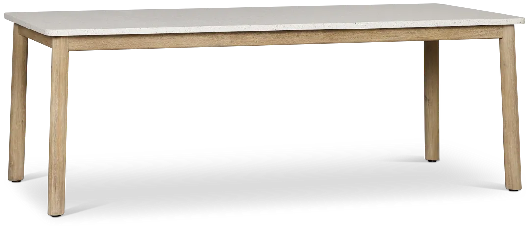 Azure Light Tone Rectangular Table