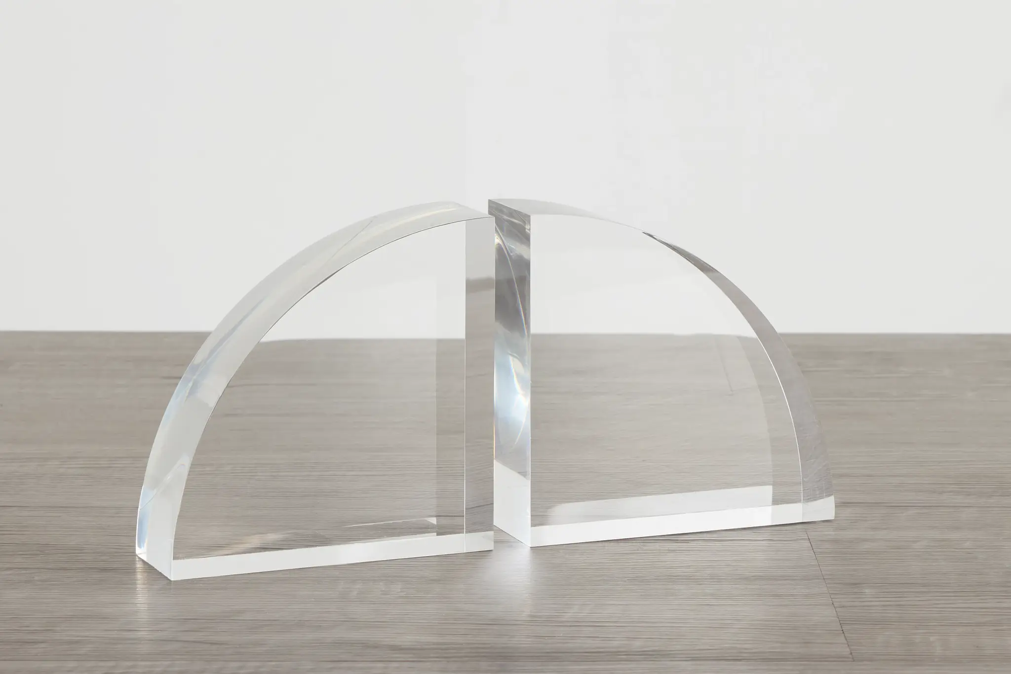 Sylas Acrylic Set Of 2 Bookends Sylas Acrylic Set Of 2 Bookends