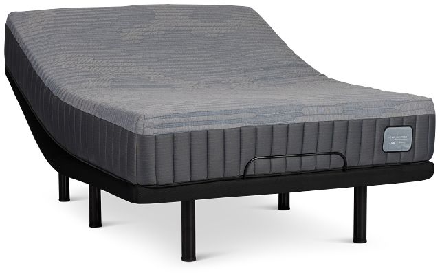 Kevin Charles By Sealy Hybrid Medium Deluxe Adjustable Mattress Set