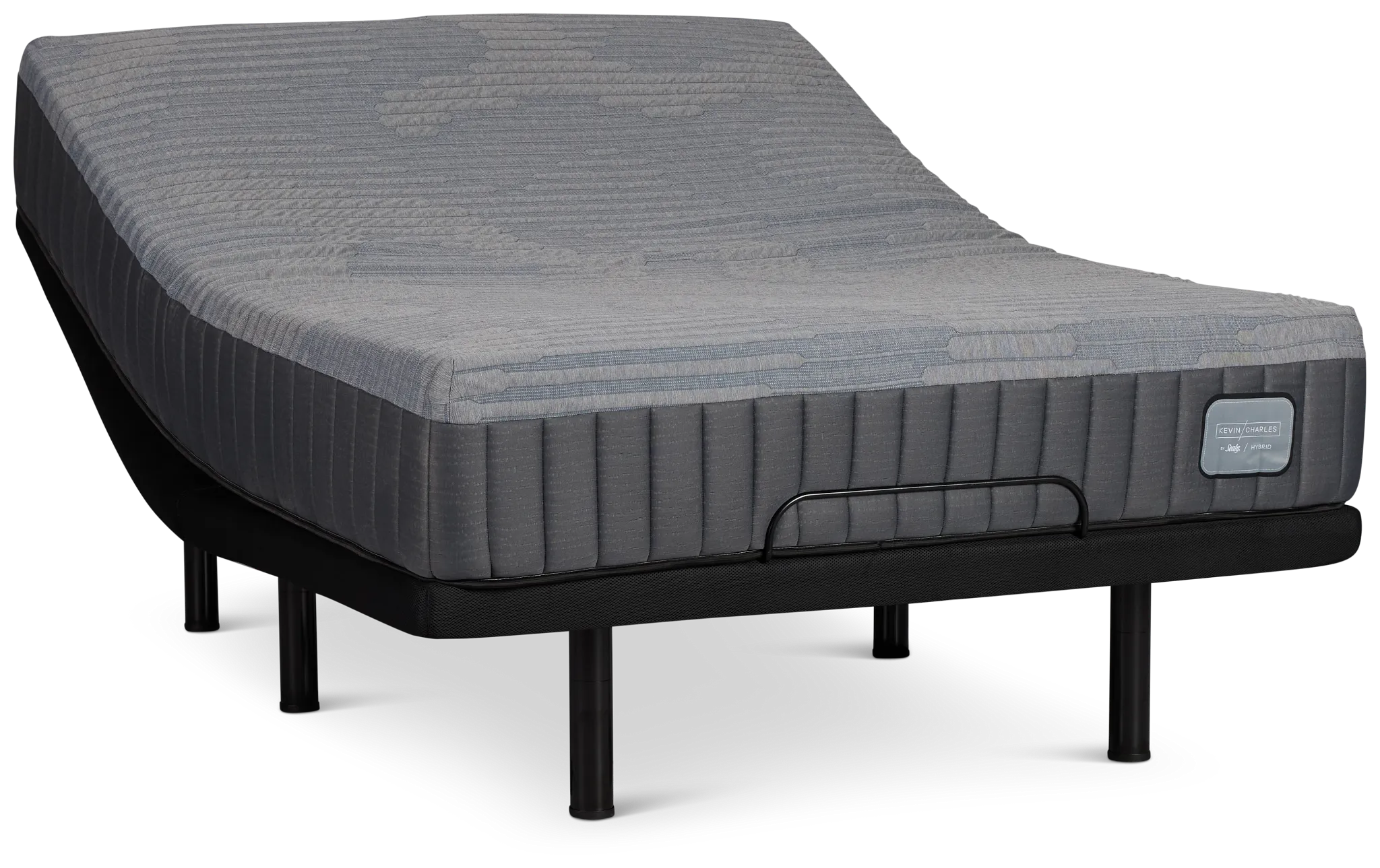 Kevin Charles By Sealy Hybrid Medium Deluxe Adjustable Mattress Set