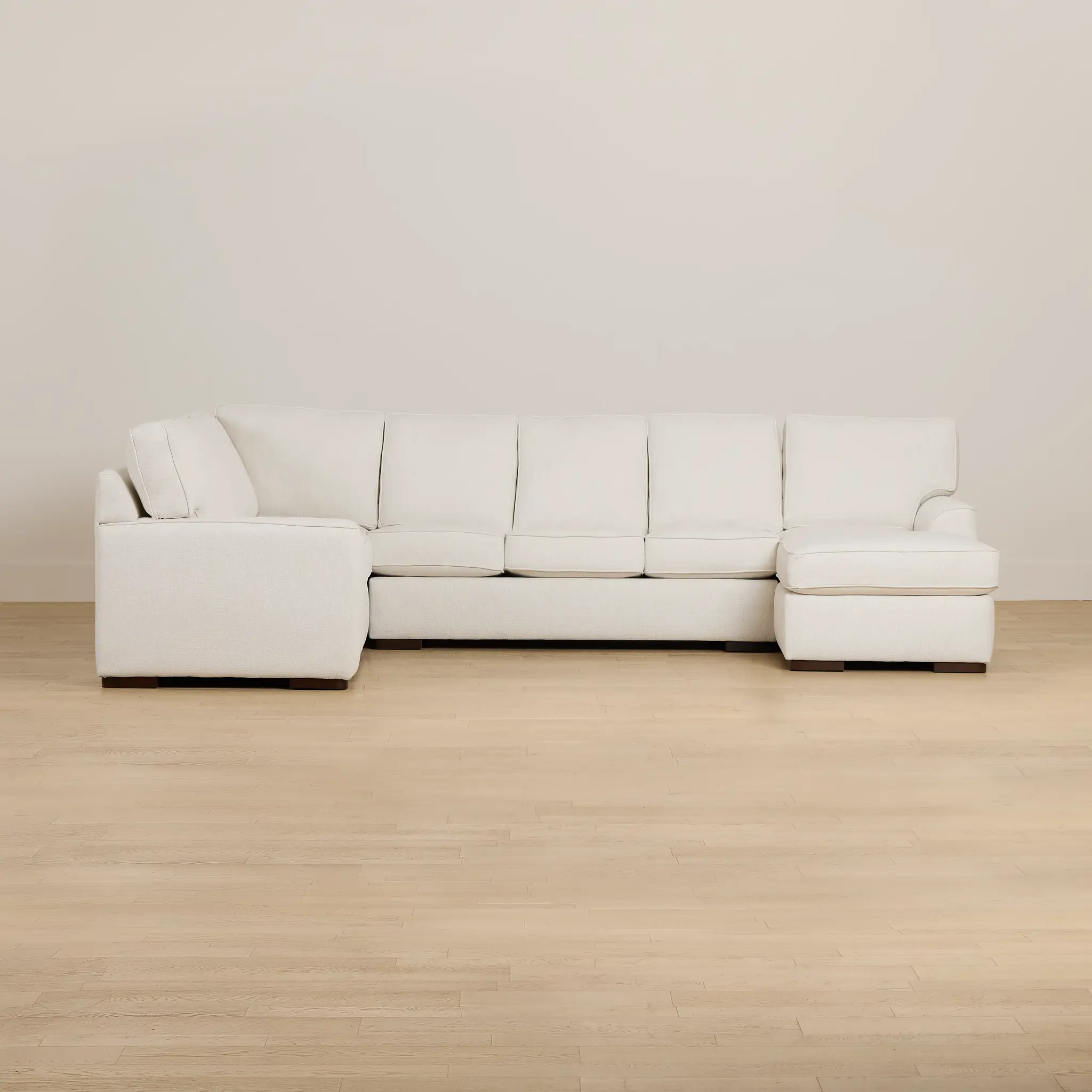 Sinclair Light Beige Fabric Left Chaise Memory Foam Sleeper Sectional Sinclair Light Beige Fabric Left Chaise Memory Foam Sleeper Sectional
